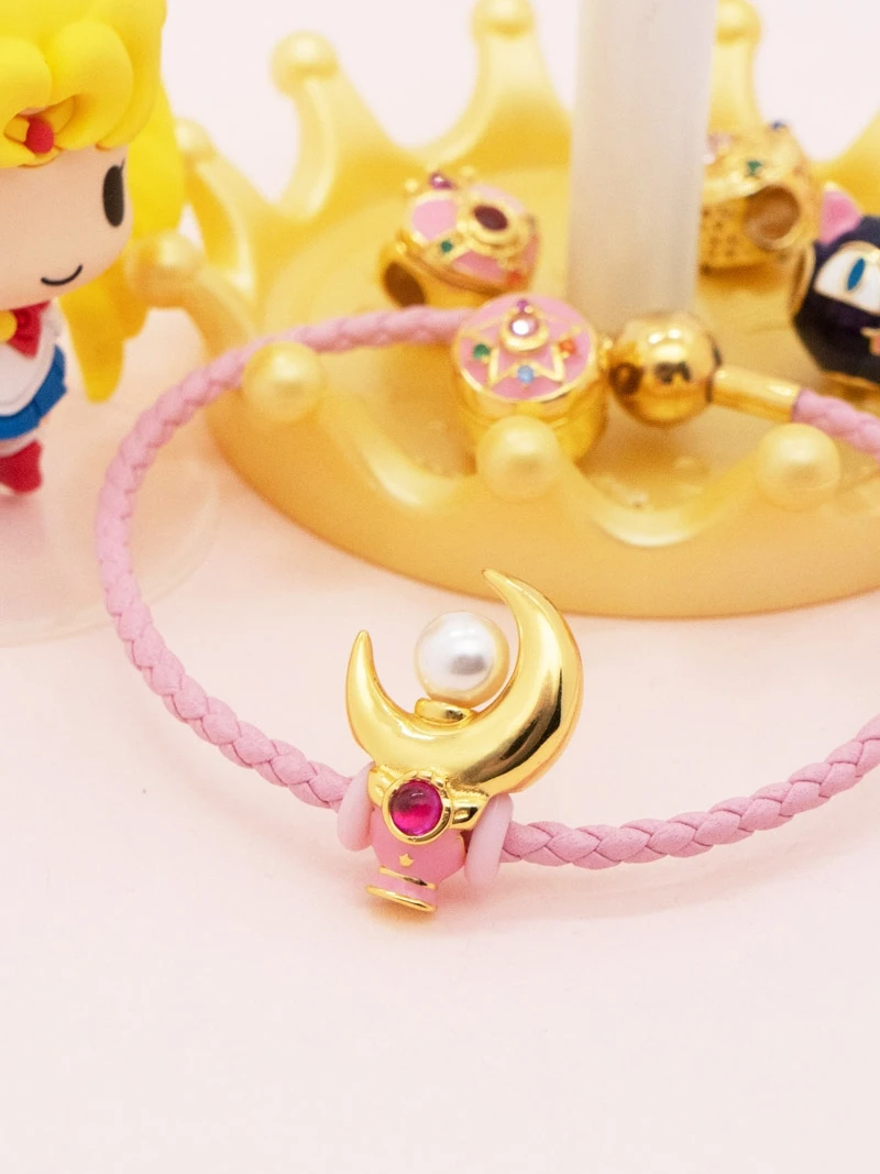Anime Sailor Beads 925 Sterling Silver Jewelry Star Moon Stick Kaleidoscope Heart-Shaped Bell Pendant for Women Birthday Gift
Anime Sailor Beads 925 Sterling Silver Jewelry Star Moon Stick Kaleidoscope Heart-Shaped Bell Pendant for Women Birthday Gift