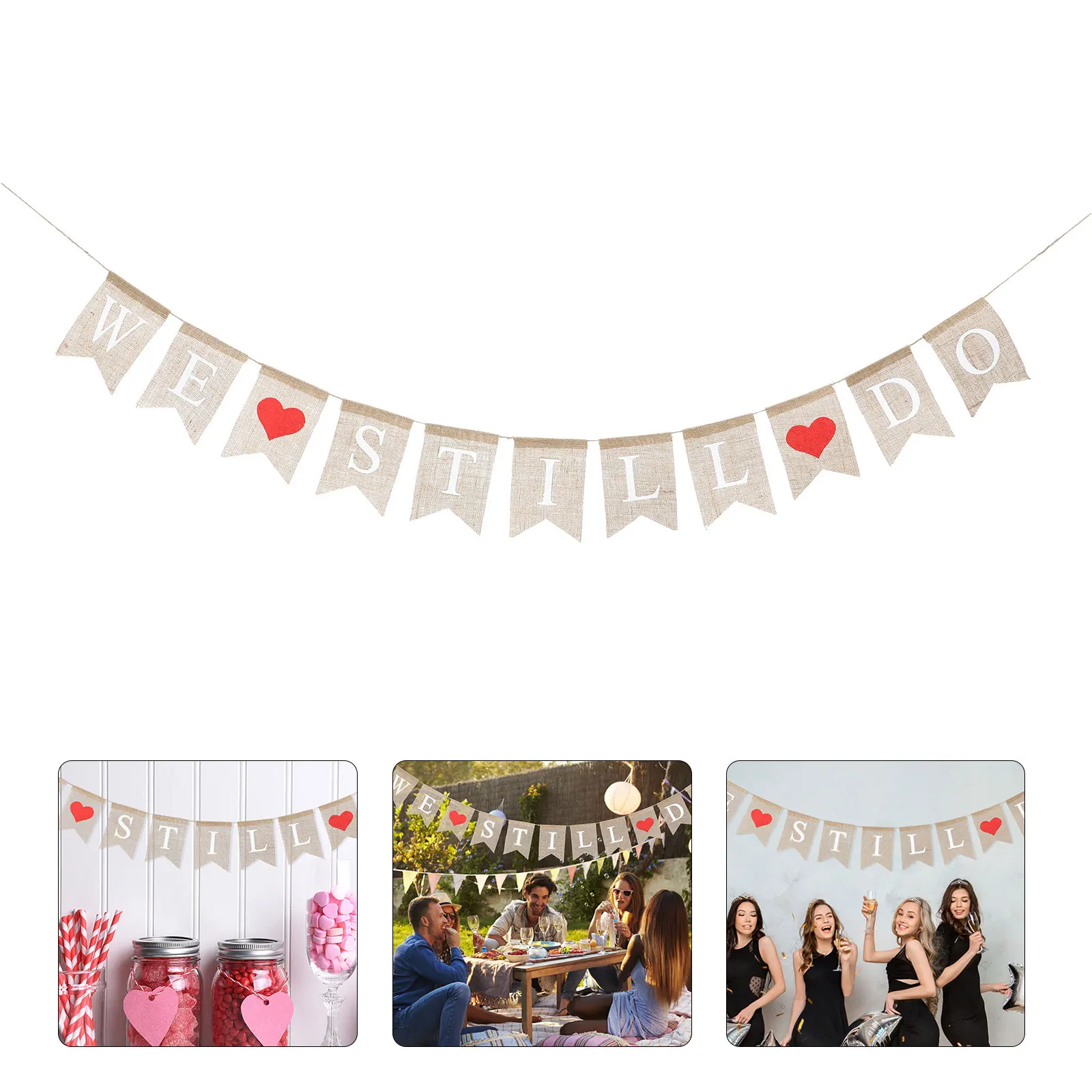 Linen Swallowtail 2 8M WE STILL DO Garland Wedding We Still Do Banner Party Heart Banner Decoration Bunting
Linen Swallowtail 2 8M WE STILL DO Garland Wedding We Still Do Banner Party Heart Banner Decoration Bunting