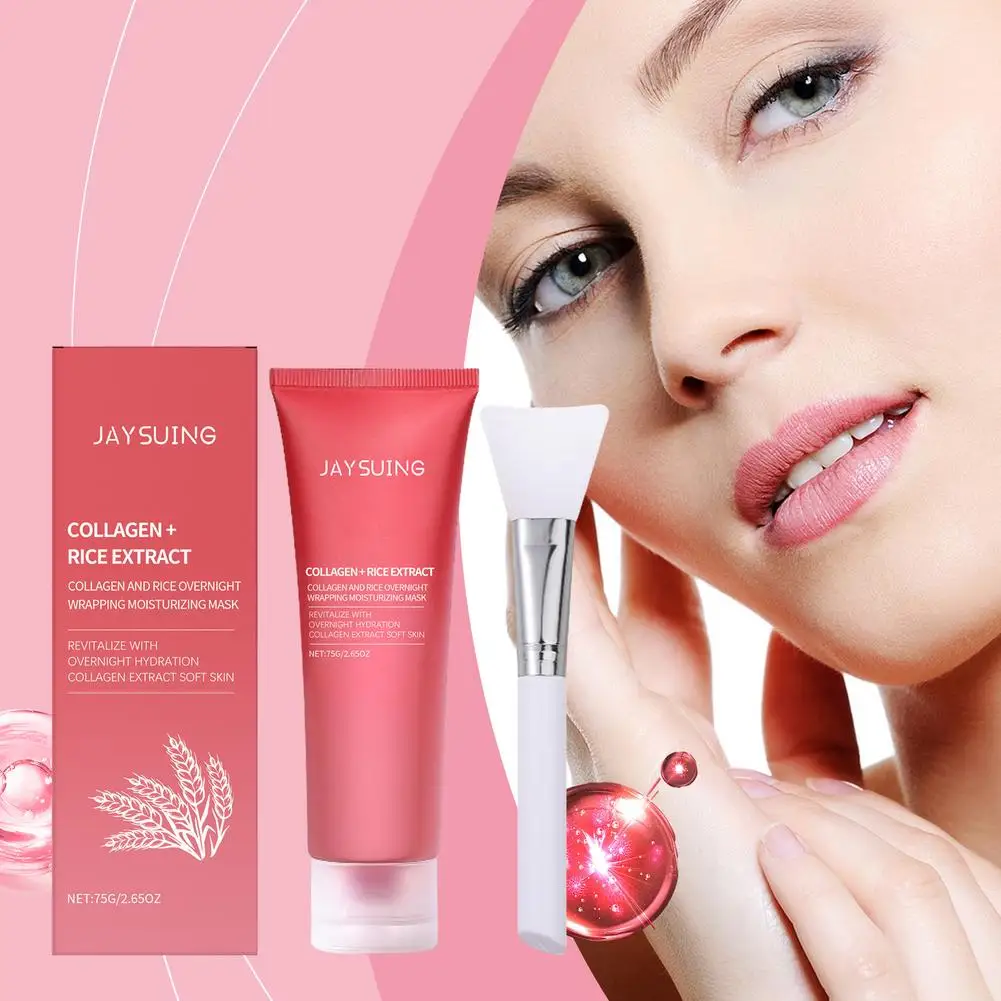 75g Collagen Peel Off Mask Deep Cleansing Moisturizing Mask Facial Skin Nourishing Oil-Control Lifting Care Shrink Face Por Z6C4
75g Collagen Peel Off Mask Deep Cleansing Moisturizing Mask Facial Skin Nourishing Oil-Control Lifting Care Shrink Face Por Z6C4
