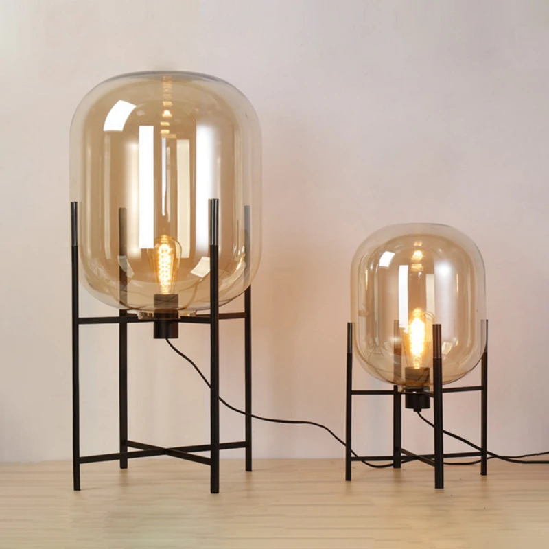 Modern Fashion Nordic LED Glass Floor Lamp Living Room Table Lamp Country House Bar Hotel Bedroom Lighting home Stand Lamp E27
Modern Fashion Nordic LED Glass Floor Lamp Living Room Table Lamp Country House Bar Hotel Bedroom Lighting home Stand Lamp E27