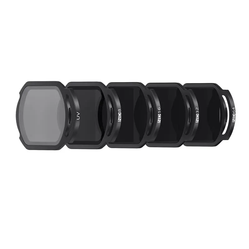 Комплект защитных фильтров для объектива FPV DJI O4 Air Unit Pro (UV/ND8/ND16/ND32/ND64) для аксессуаров DJI O4 Air Unit Pro
Комплект защитных фильтров для объектива FPV DJI O4 Air Unit Pro (UV/ND8/ND16/ND32/ND64) для аксессуаров DJI O4 Air Unit Pro