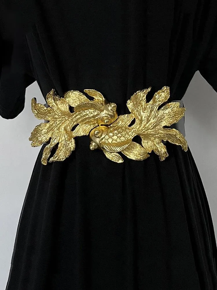 FASHION Design Retro Goldfish Women PU Metal Buckle Belts Adjustable All-match Fashion High Street 2025 New Arrival 2Y0P
FASHION Design Retro Goldfish Women PU Metal Buckle Belts Adjustable All-match Fashion High Street 2025 New Arrival 2Y0P