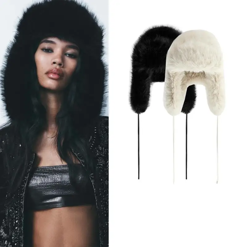 Осень-зима, новая женская дизайнерская кепка-пилот с эффектом искусственного меха, повседневная кепка-пилот с геометрическим рисунком цвета, брова, полиэфирное волокно
Осень-зима, новая женская дизайнерская кепка-пилот с эффектом искусственного меха, повседневная кепка-пилот с геометрическим рисунком цвета, брова, полиэфирное волокно