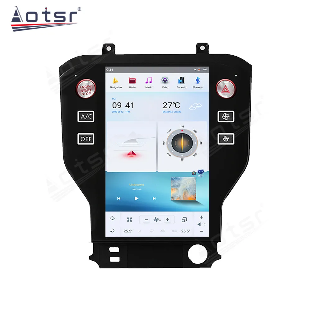 11.8 Inch Android 13 Qualcomm Snapdragon For Ford Mustang 2013-2018 Car Radio Multimedia Player GPS Naviation CarPlay Head Unit
11.8 Inch Android 13 Qualcomm Snapdragon For Ford Mustang 2013-2018 Car Radio Multimedia Player GPS Naviation CarPlay Head Unit