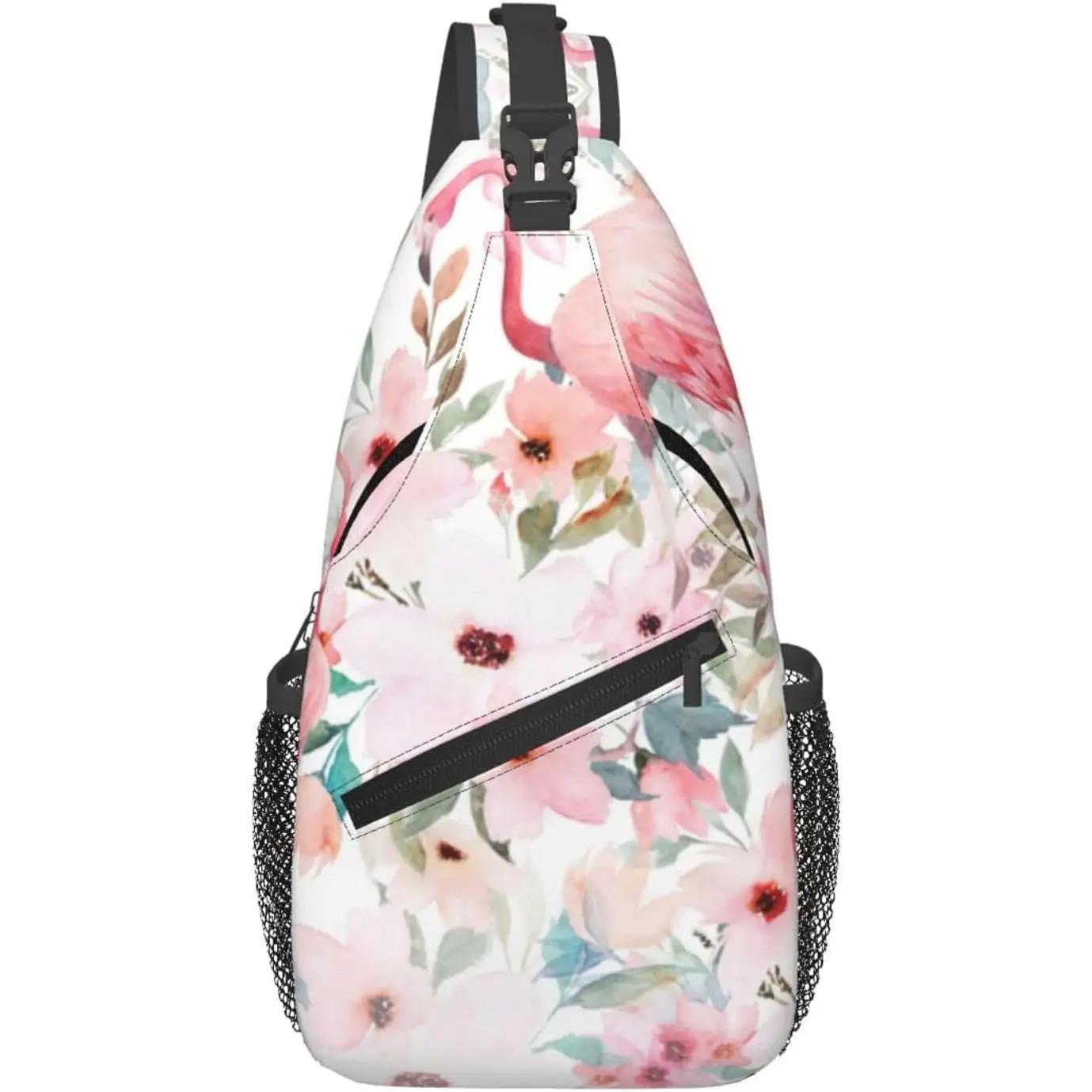 Сумка через плечо с цветочным принтом фламинго, уличная сумка, повседневная сумка, модные дорожные аксессуары подходят всем
Сумка через плечо с цветочным принтом фламинго, уличная сумка, повседневная сумка, модные дорожные аксессуары подходят всем