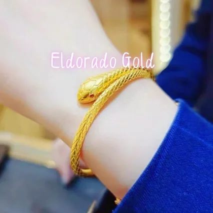 2025 Premium 9999 gold personality snake bracelet women's light luxury 24K real gold bracelet open multi-functional handmade jew
2025 Premium 9999 gold personality snake bracelet women's light luxury 24K real gold bracelet open multi-functional handmade jew