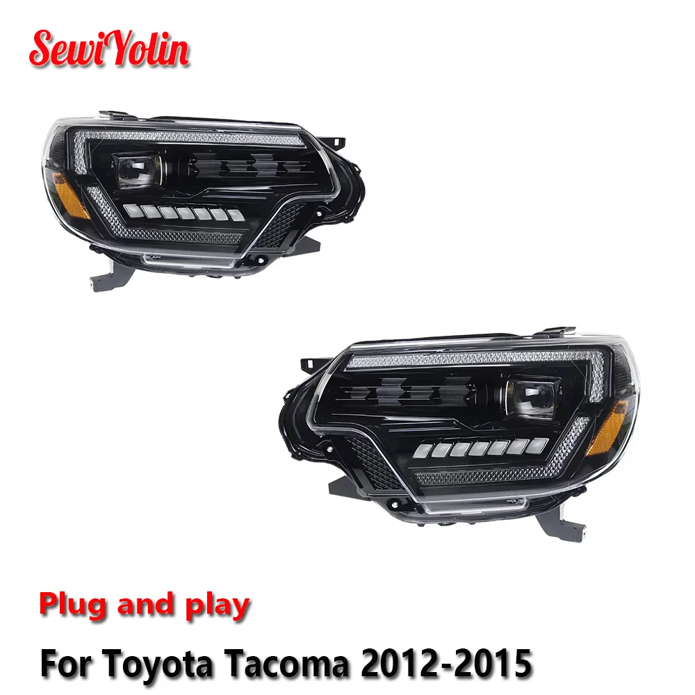 Car LED Headlight Light Assemblies For Toyota Tacoma 2012-2015 Auto Fog DRL Brake Turn Signal Lamp Plug and Play
Car LED Headlight Light Assemblies For Toyota Tacoma 2012-2015 Auto Fog DRL Brake Turn Signal Lamp Plug and Play