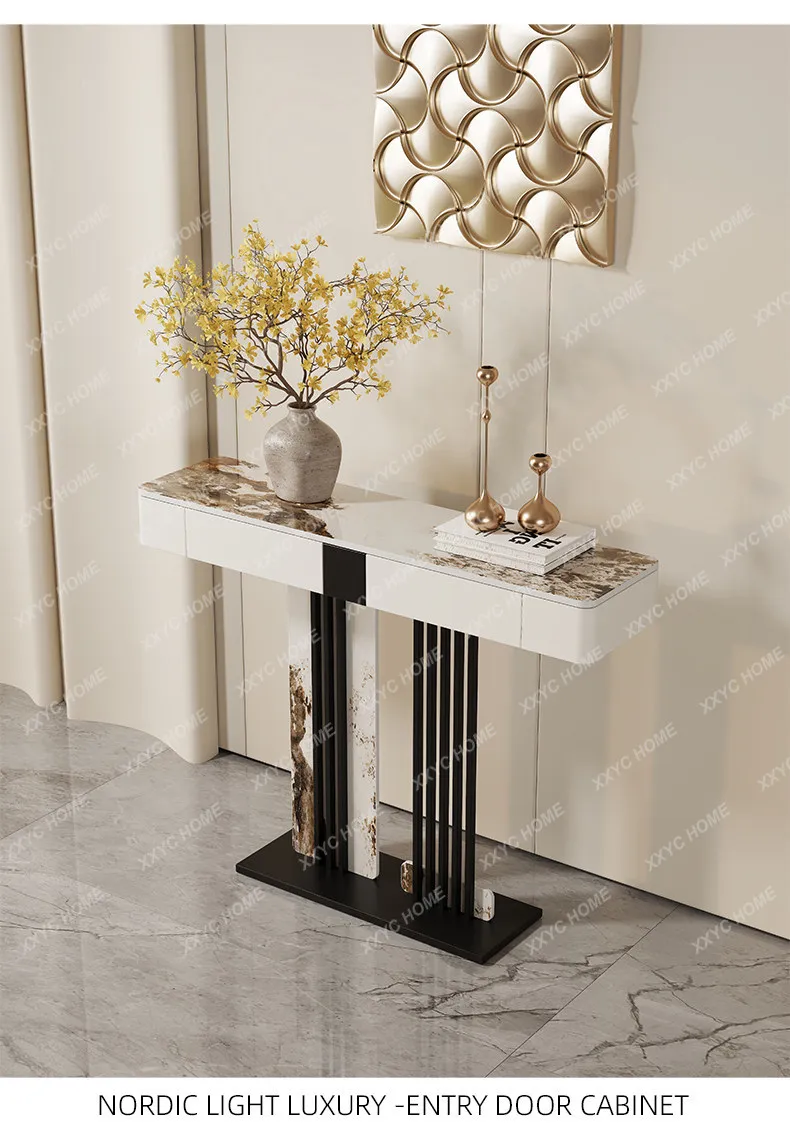 Luxury Style Modern Console Tables Trendy Console Entrance Creative Living Room Furniture
Luxury Style Modern Console Tables Trendy Console Entrance Creative Living Room Furniture