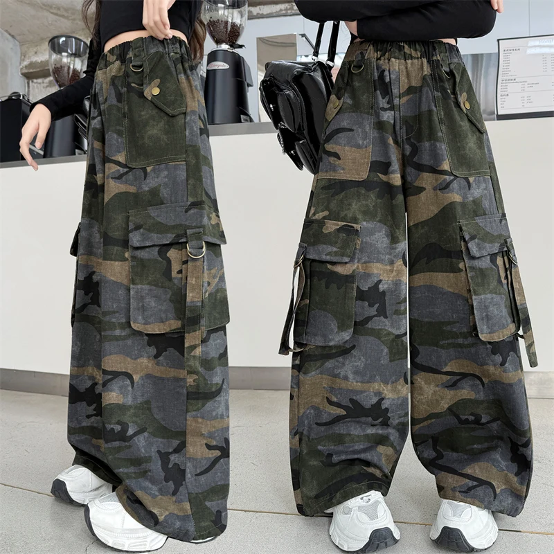 Children Baggy Camouflage Cargo Pants With Pocket For Girl Streetwear y2k Camo Trousers Kids Harajuku Korean Hip Hop Trackpants
Children Baggy Camouflage Cargo Pants With Pocket For Girl Streetwear y2k Camo Trousers Kids Harajuku Korean Hip Hop Trackpants