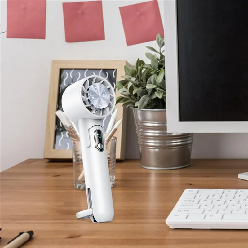 BAAG-Portable Foldable Handheld Small Fan Portable Small Hangable Hand Fan With 5 Speed Quiet Handheld Fan For Indoors
BAAG-Portable Foldable Handheld Small Fan Portable Small Hangable Hand Fan With 5 Speed Quiet Handheld Fan For Indoors