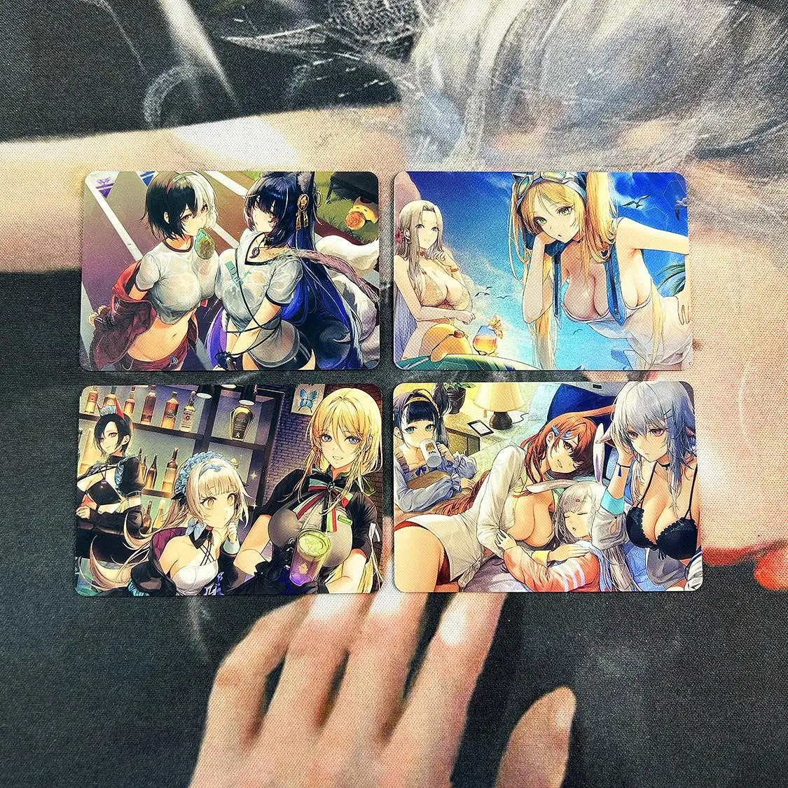 4Pcs/set Azur Lane Diy Self Control Collect Signature Trading Flash Card Anime Cartoon Original Series Gift
4Pcs/set Azur Lane Diy Self Control Collect Signature Trading Flash Card Anime Cartoon Original Series Gift