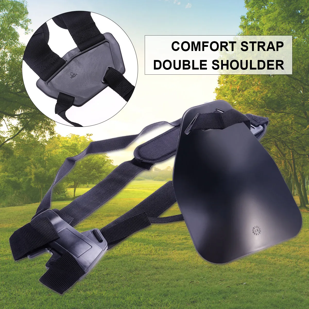 Регулируемый двойной плечевой ремень для триммера, кустореза, газонокосилки, сверхпрочный нейлоновый ремень, система крепления для садового электроинструмента
Регулируемый двойной плечевой ремень для триммера, кустореза, газонокосилки, сверхпрочный нейлоновый ремень, система крепления для садового электроинструмента