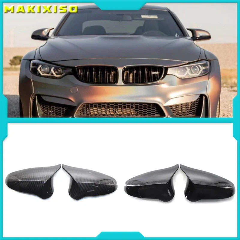 A Pair Carbon Fiber Car Door Rear View Side Mirror Cover Rearview Mirror Cap Replacement For BMW F80 M3 F82 M4 2015-2018
A Pair Carbon Fiber Car Door Rear View Side Mirror Cover Rearview Mirror Cap Replacement For BMW F80 M3 F82 M4 2015-2018