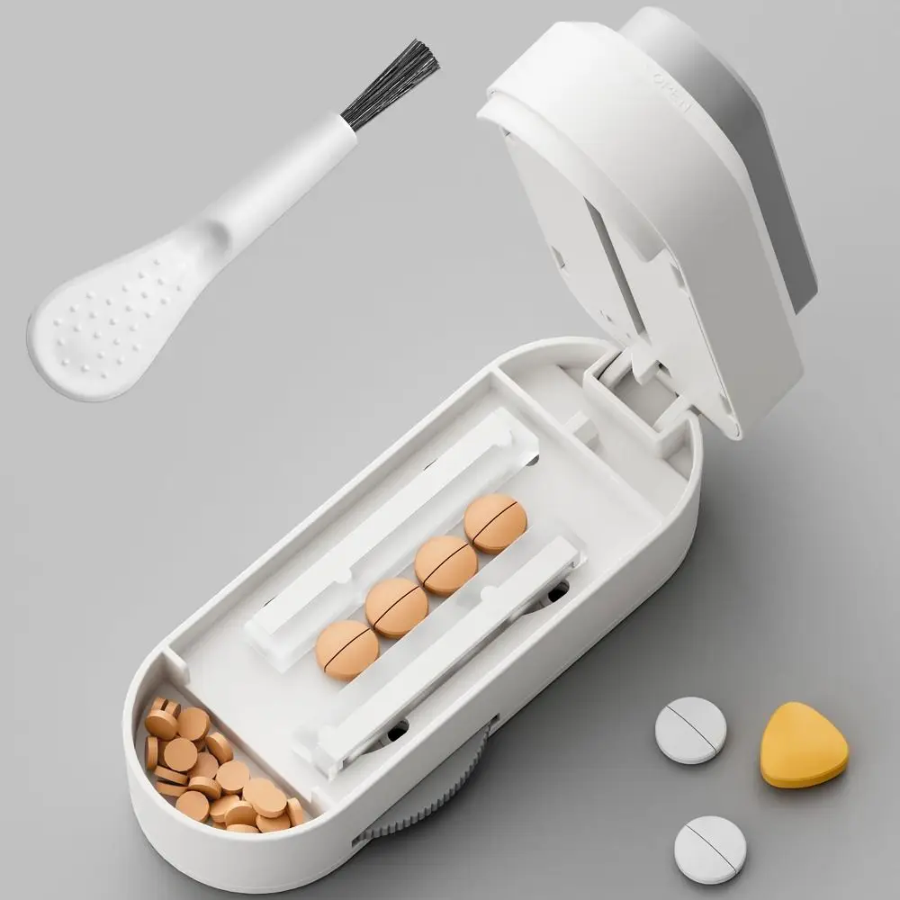 Drug Tablet Pill Cutter Adjustable Dustproof Quartering Pill Divider Vertical Press-Down Cutting Divider Organizer
Drug Tablet Pill Cutter Adjustable Dustproof Quartering Pill Divider Vertical Press-Down Cutting Divider Organizer