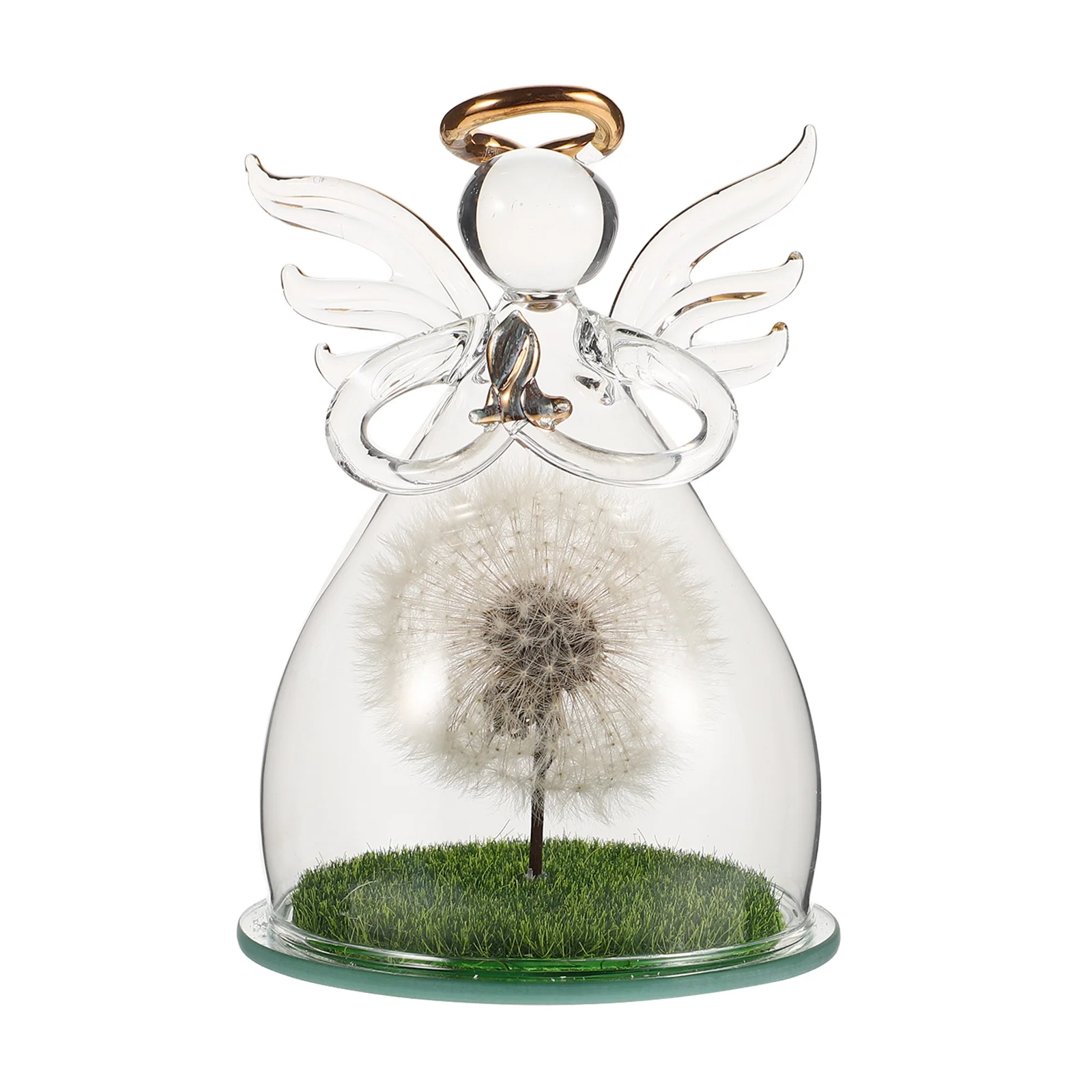 Handmade Immortal Flower Dome Artistic Dandelion Display with Guardian Angel Theme for Wedding Decor Living Room Bedroom
Handmade Immortal Flower Dome Artistic Dandelion Display with Guardian Angel Theme for Wedding Decor Living Room Bedroom