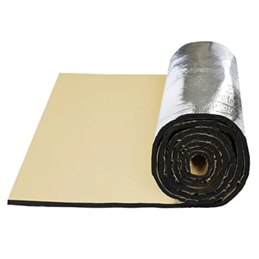 394mil 10mm Sound Deadening Mat Aluminum Foil Foam Car Fender Engine Heat Sound Deadener Insulation Mat 79" x 40" for Cars
394mil 10mm Sound Deadening Mat Aluminum Foil Foam Car Fender Engine Heat Sound Deadener Insulation Mat 79" x 40" for Cars
