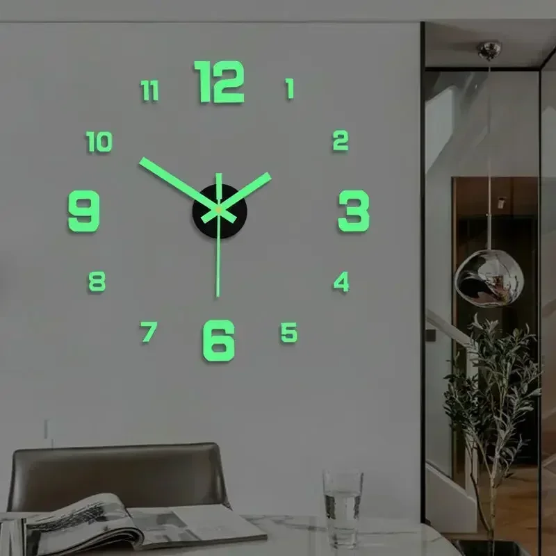 DIY Wall Clock for Home Office 40cm Frameless Modern 3D Wall Clock Mirror Stickers Hotel Room Design School Decoration Decor
DIY Wall Clock for Home Office 40cm Frameless Modern 3D Wall Clock Mirror Stickers Hotel Room Design School Decoration Decor