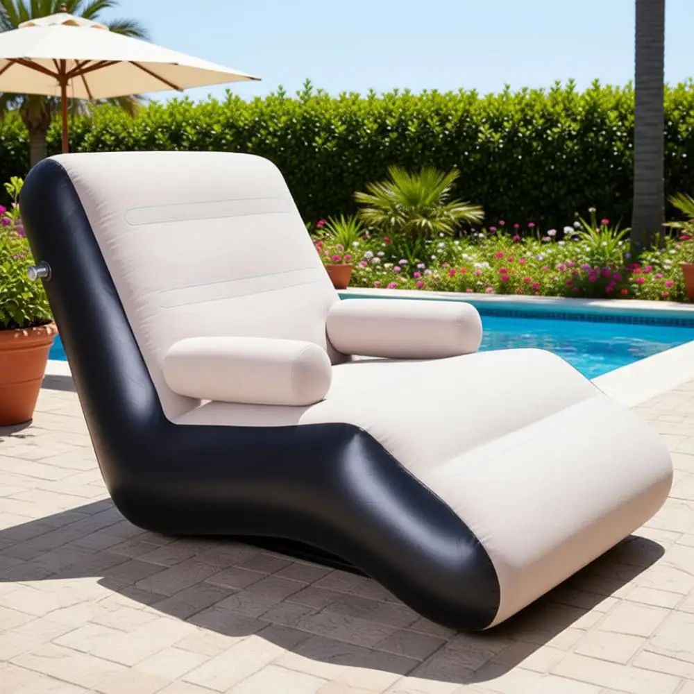 Надувной шезлонг с насосом, портативный лежак для использования в помещении и на улице, коричневый диван с боковыми ручками
Надувной шезлонг с насосом, портативный лежак для использования в помещении и на улице, коричневый диван с боковыми ручками