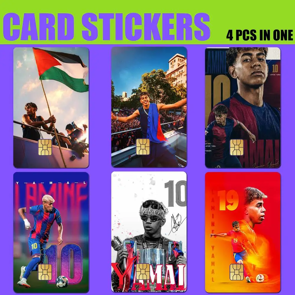 La-Joya L-Lamine Y-YamalS-S Card Stickers for Bank Access Protective Waterproof Film Cover Sticker Gift
La-Joya L-Lamine Y-YamalS-S Card Stickers for Bank Access Protective Waterproof Film Cover Sticker Gift
