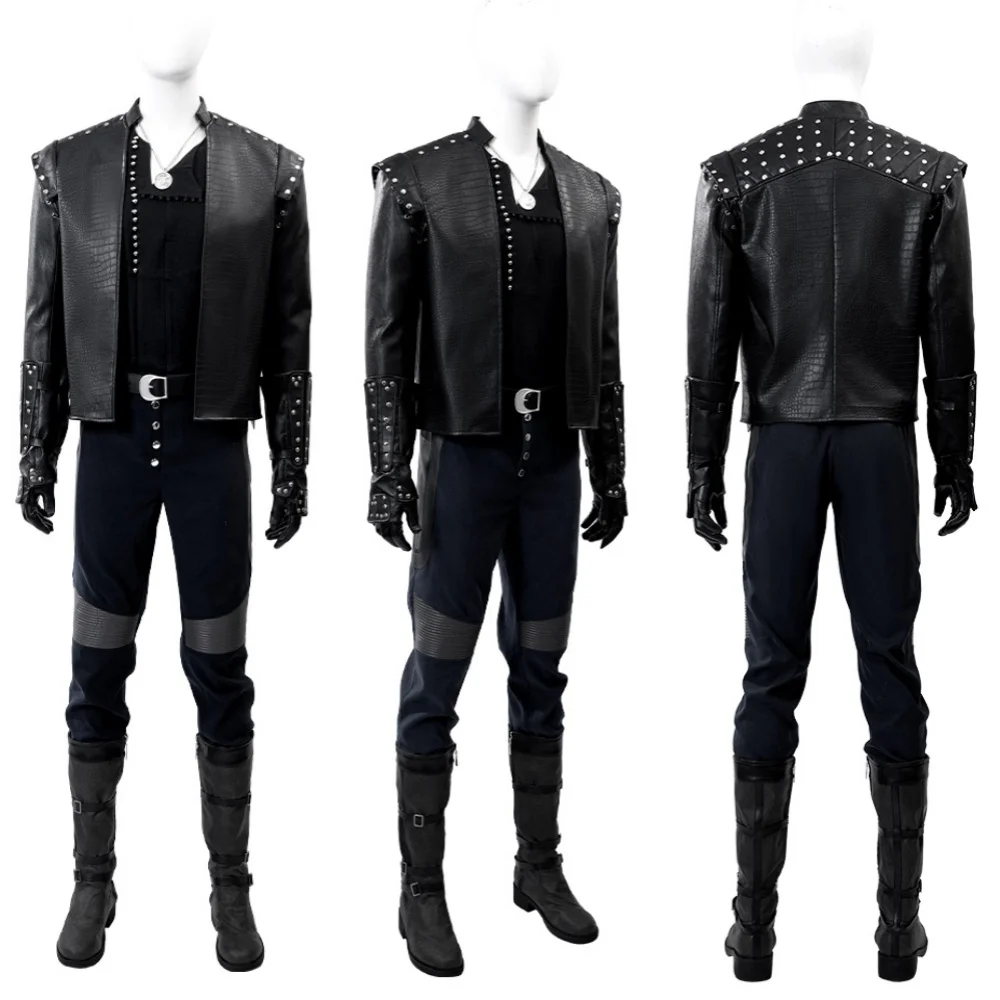 New 5 Geralt Cosplay Costume Leather Coat Shirt Pants Full Set and Individual Items Are Sold Halloween Man Fantasia Custom Made
New 5 Geralt Cosplay Costume Leather Coat Shirt Pants Full Set and Individual Items Are Sold Halloween Man Fantasia Custom Made