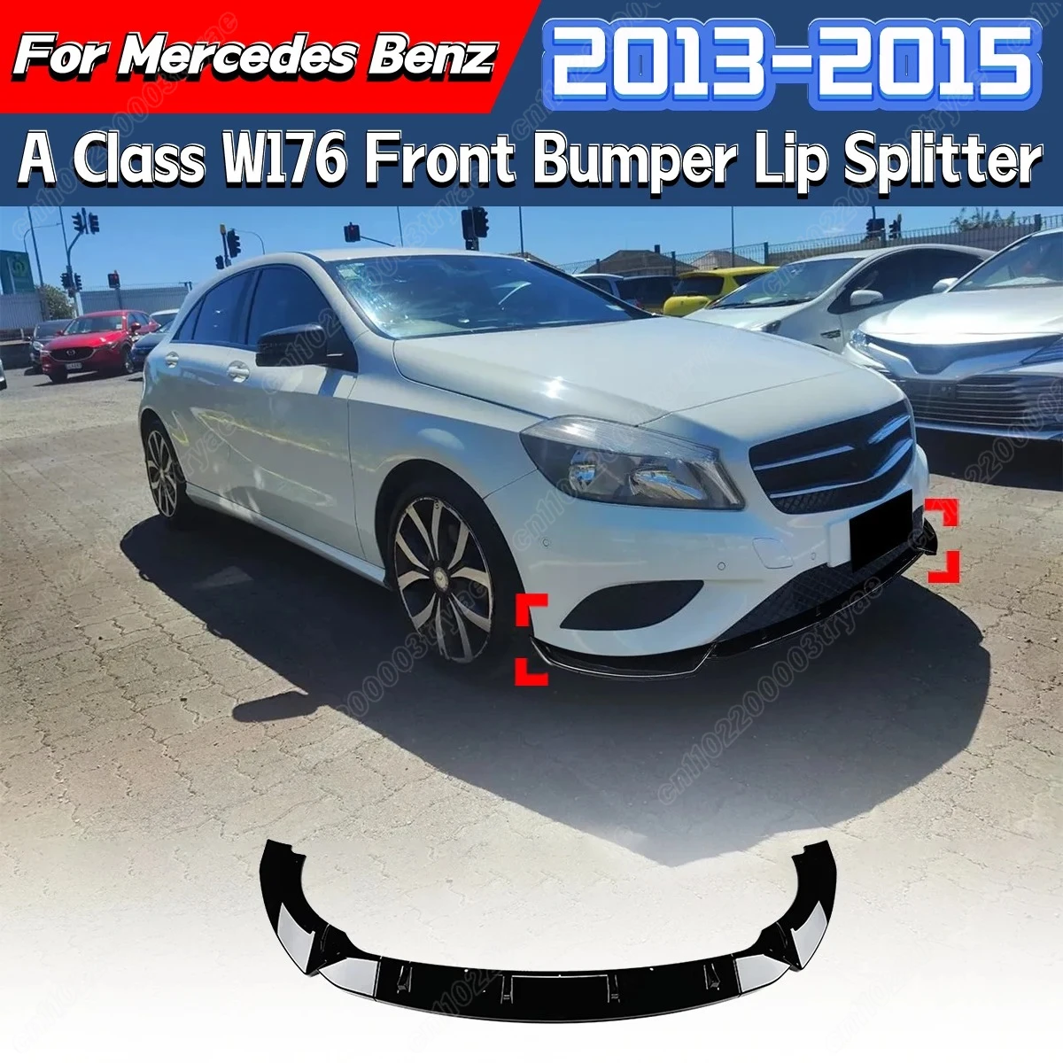 For Mercedes-Benz A-Class W176 A180 A200 A250 Standard 2013 2014 2015 Front Bumper Diverter Lip Spoiler Body Modification Kit
For Mercedes-Benz A-Class W176 A180 A200 A250 Standard 2013 2014 2015 Front Bumper Diverter Lip Spoiler Body Modification Kit