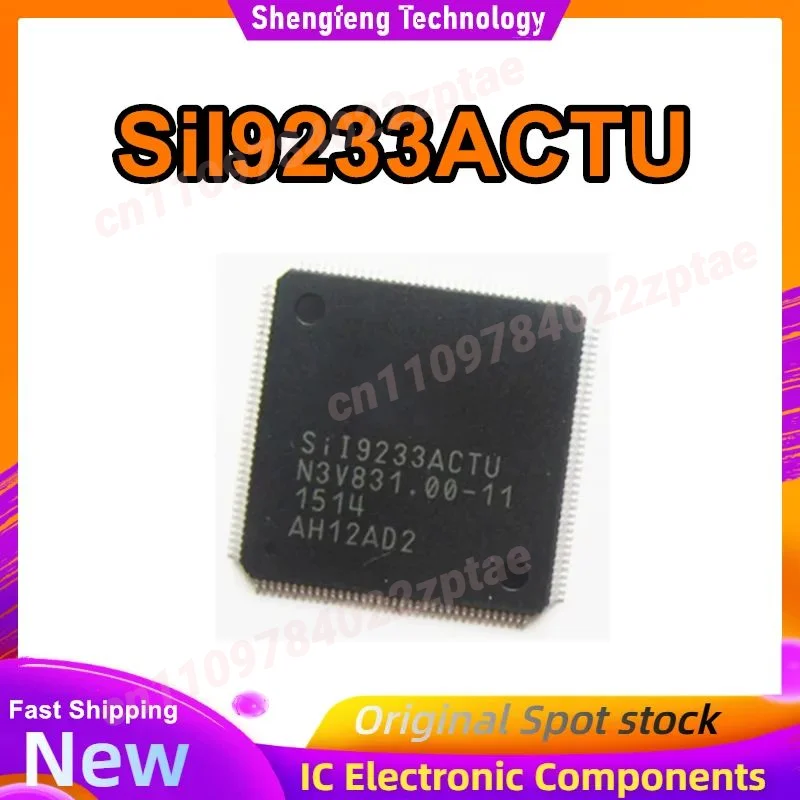 SiI9233ACTU SIL9233ACTU SI19233ACTU TQFP144 IC Chip 100% New Original in stock
SiI9233ACTU SIL9233ACTU SI19233ACTU TQFP144 IC Chip 100% New Original in stock