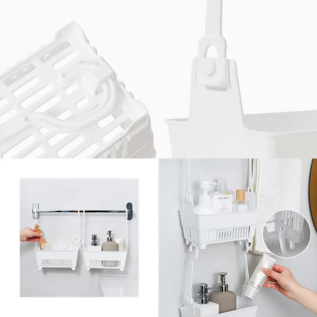 Sundries Hanging Basket Storage Drain Bag Shower Baskets with Hook Makeup for Kitchen Bathroom Cleaning Supplies X3UC
Sundries Hanging Basket Storage Drain Bag Shower Baskets with Hook Makeup for Kitchen Bathroom Cleaning Supplies X3UC