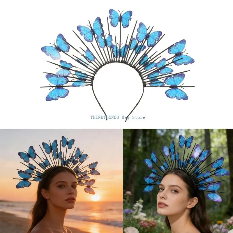 340D Nature Butterfly Hairpiece For Girls Forest Theme Role Playing Event
340D Nature Butterfly Hairpiece For Girls Forest Theme Role Playing Event