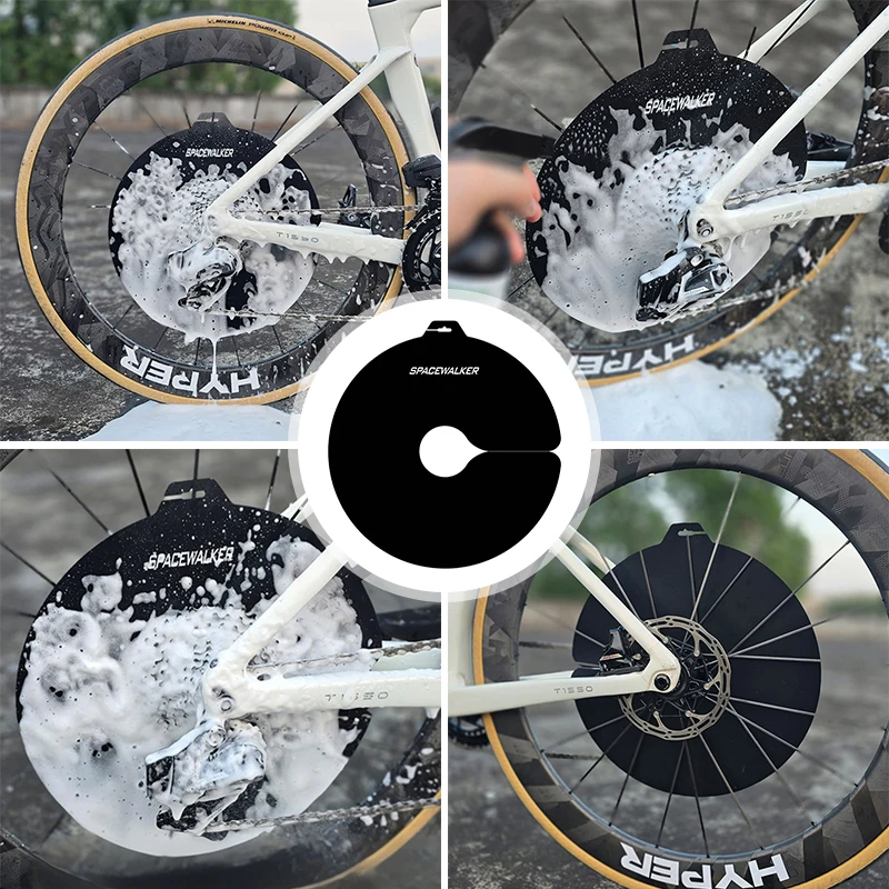 Disc Brake Washing Protection Cover Anti Splash Grime Guard for Bicycle Mtb Mountain Road Bike Wheel Cleaning Tool
Disc Brake Washing Protection Cover Anti Splash Grime Guard for Bicycle Mtb Mountain Road Bike Wheel Cleaning Tool