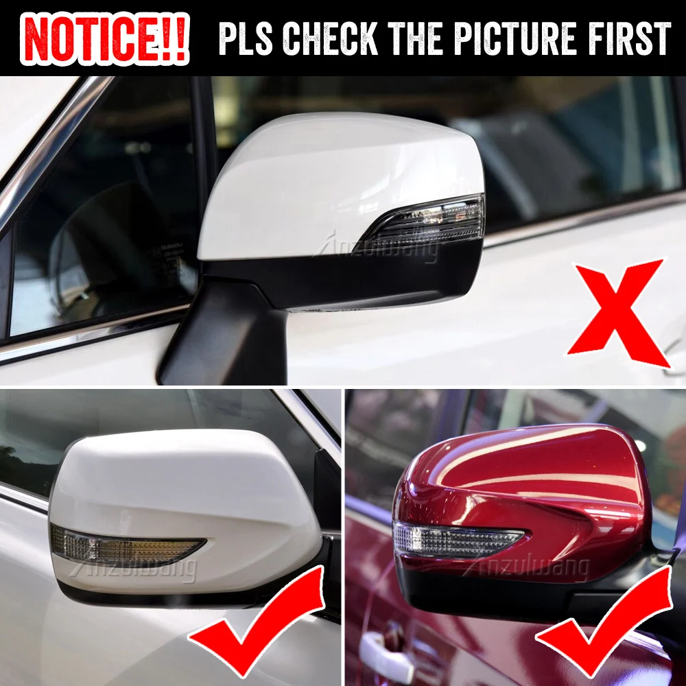 For Subaru Forester 2011-2013 Outback Legacy Tribeca Dynamic Turn Signal Light Led Side Rearview Mirror Indicator Repeater Lamp
For Subaru Forester 2011-2013 Outback Legacy Tribeca Dynamic Turn Signal Light Led Side Rearview Mirror Indicator Repeater Lamp