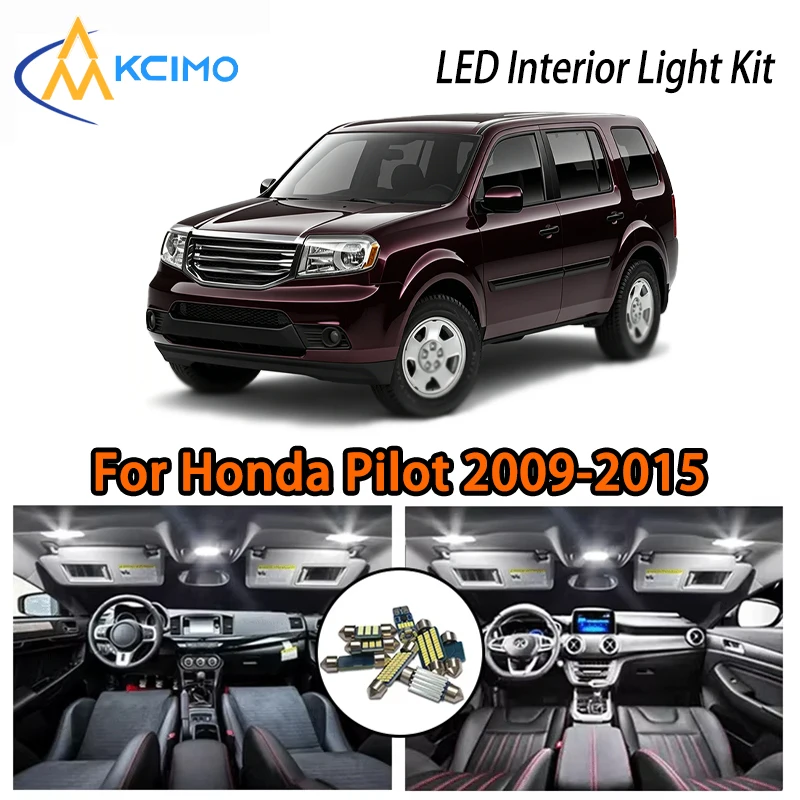 High Quality LED Interior Lights For Honda Pilot 2009-2015, Ice Blue White Super Bright Easy Install
High Quality LED Interior Lights For Honda Pilot 2009-2015, Ice Blue White Super Bright Easy Install