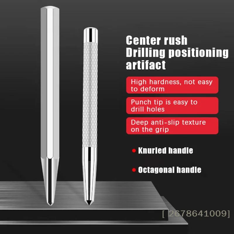 ⚑Center Punch and Scribe Tool Set,Hardened Steel Marking Punch for Drilling,Punching, and Metal/Woodworking
⚑Center Punch and Scribe Tool Set,Hardened Steel Marking Punch for Drilling,Punching, and Metal/Woodworking