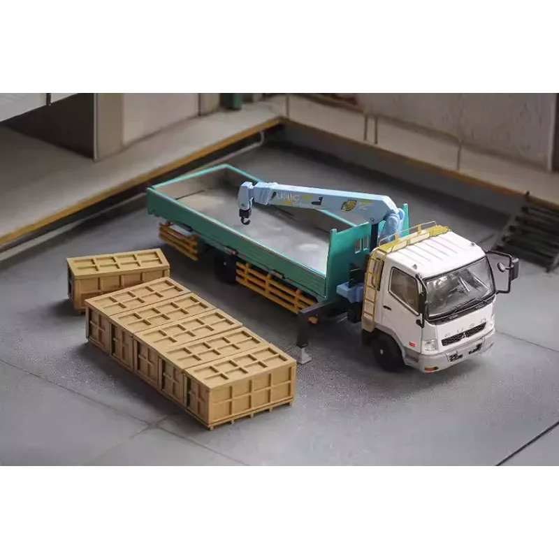 GCD Diecast 1:64 Scale Truck With Crane Trailer Alloy Simulation Car Model Classic Collection Souvenir Gift Static Display
GCD Diecast 1:64 Scale Truck With Crane Trailer Alloy Simulation Car Model Classic Collection Souvenir Gift Static Display