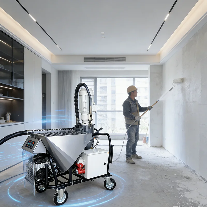 Customized High Power Gypsum Sprayer Machine Cement Mortar Spraying Pump Wall Plastering Equipment for Construction Building
Customized High Power Gypsum Sprayer Machine Cement Mortar Spraying Pump Wall Plastering Equipment for Construction Building