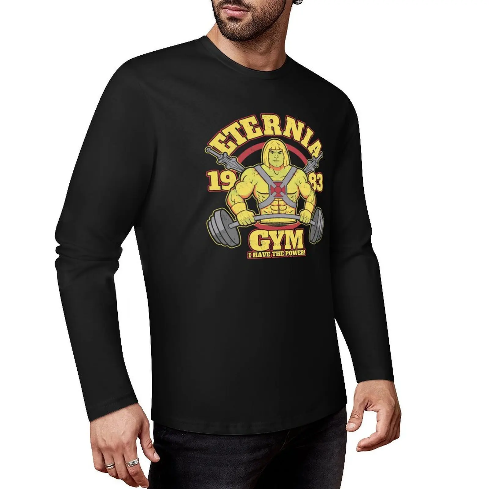 Длинная футболка Eternia Gym, большие футболки, футболка большого размера, одежда для мужчин
Длинная футболка Eternia Gym, большие футболки, футболка большого размера, одежда для мужчин