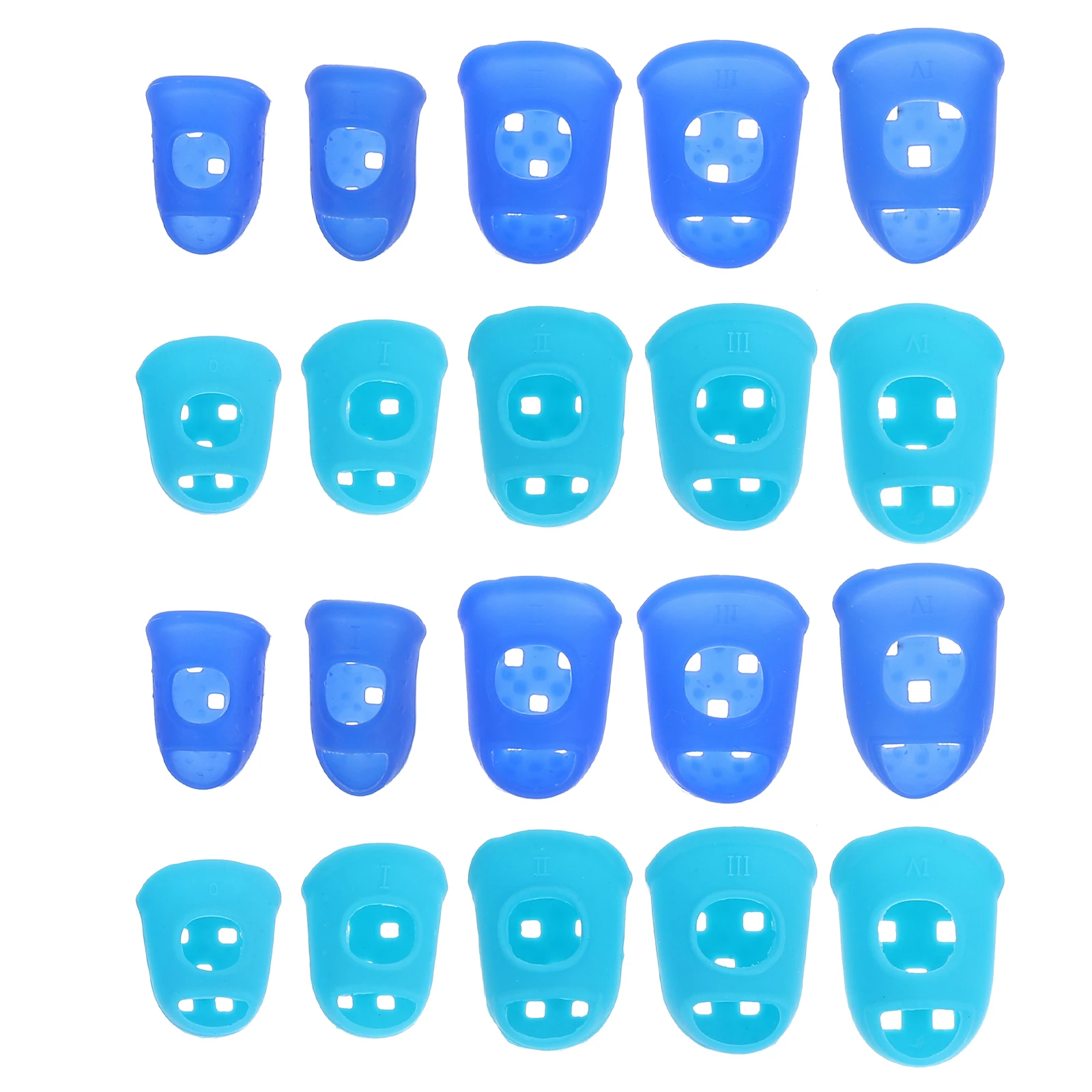 20 Pcs Finger Thimble Cots Protectors Comfortable Silicone Suitable Guitar Guzheng Silicone Finger Protectors Child Size
20 Pcs Finger Thimble Cots Protectors Comfortable Silicone Suitable Guitar Guzheng Silicone Finger Protectors Child Size