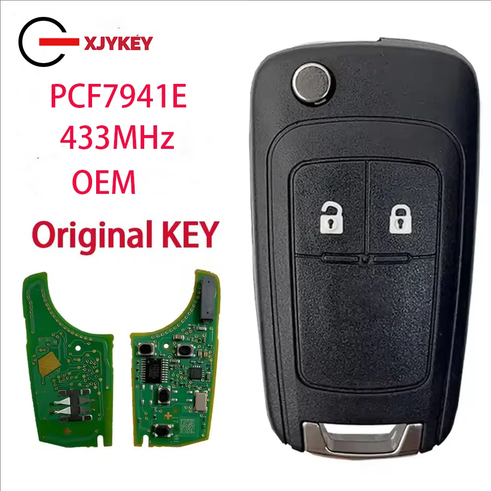 XJY оригинальный OEM 433 МГц PCF7941E удаленный откидной автомобильный ключ для Opel Astra J Corsa Tourer 2009-2017 Insignia E Zafira Mokka 
XJY оригинальный OEM 433 МГц PCF7941E удаленный откидной автомобильный ключ для Opel Astra J Corsa Tourer 2009-2017 Insignia E Zafira Mokka