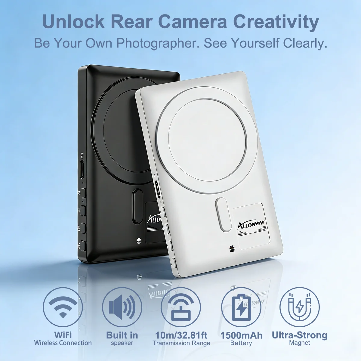 New Improved 3.97 Inch Portable Vlog Selfie Screen Monitor,for Vlogger Live Stream Content Shoot
New Improved 3.97 Inch Portable Vlog Selfie Screen Monitor,for Vlogger Live Stream Content Shoot