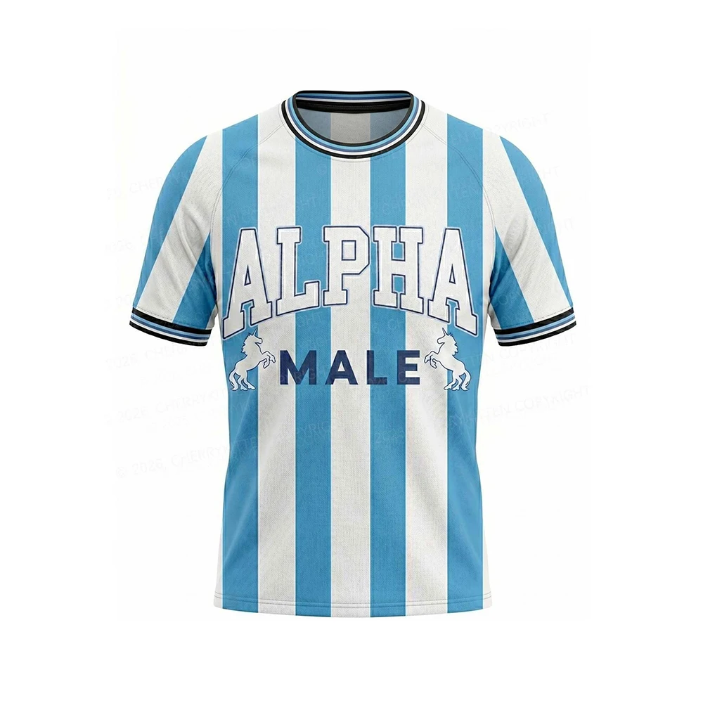 Cherrykitten New Alpha Male Unicorn Pride Y2K Football Jersey Kids/Youth Fashion Hip Hop Sports Tee MenWomen Street Harajuku Top
Cherrykitten New Alpha Male Unicorn Pride Y2K Football Jersey Kids/Youth Fashion Hip Hop Sports Tee MenWomen Street Harajuku Top
