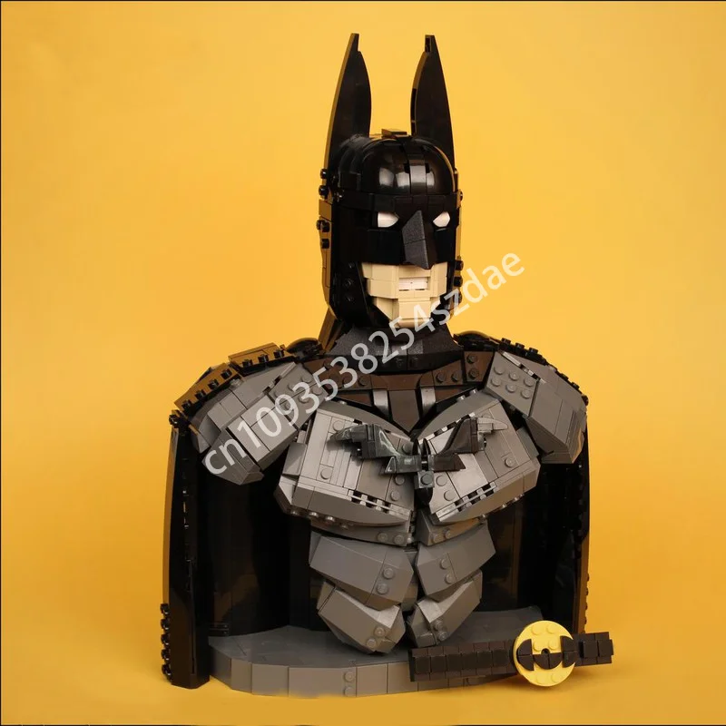 NEW 1323PCS Moc Super Heroes Bust Dark Knight Model Building Blocks Creative Assembly Bricks Toys Kids Holiday Gifts
NEW 1323PCS Moc Super Heroes Bust Dark Knight Model Building Blocks Creative Assembly Bricks Toys Kids Holiday Gifts