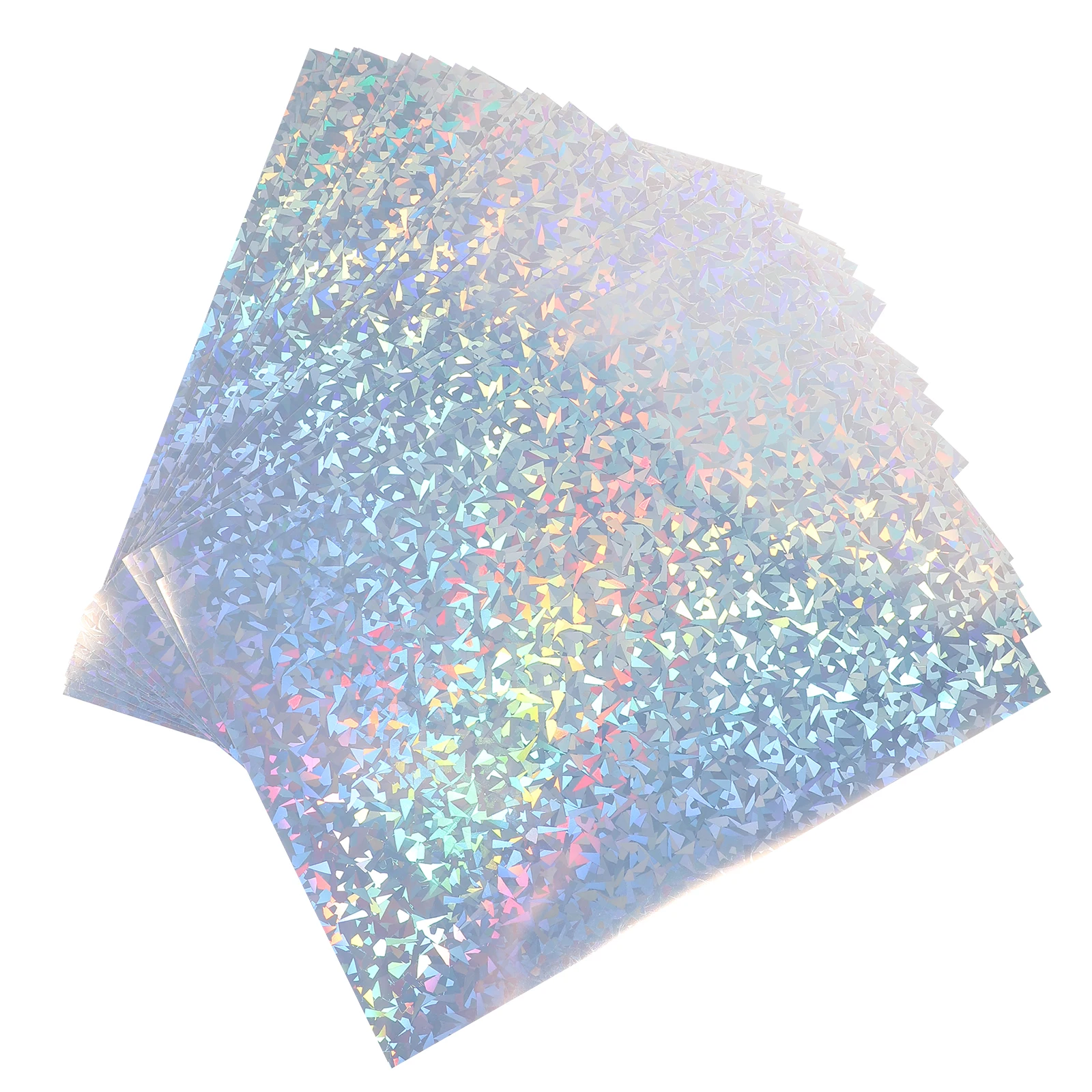 20 Sheets Holographic Vinyl Stickers Self Adhesive Film Aluminum Coating DIY Engraving Craft Decoration Versatile Colored Decals
20 Sheets Holographic Vinyl Stickers Self Adhesive Film Aluminum Coating DIY Engraving Craft Decoration Versatile Colored Decals