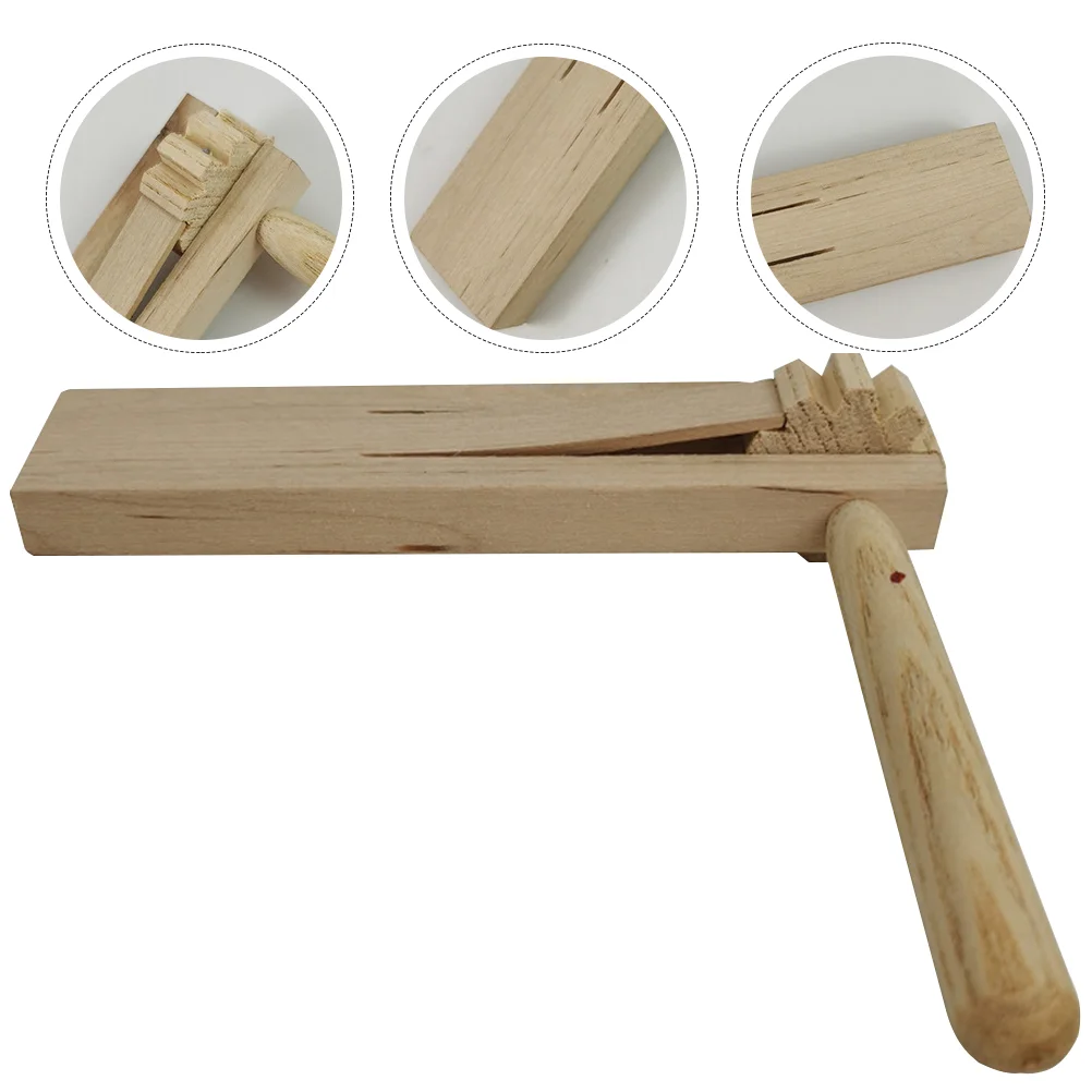 2 Pcs Cricket Noise Maker Soundboard Kids Musical Instrument Ratchet Wooden Child
2 Pcs Cricket Noise Maker Soundboard Kids Musical Instrument Ratchet Wooden Child