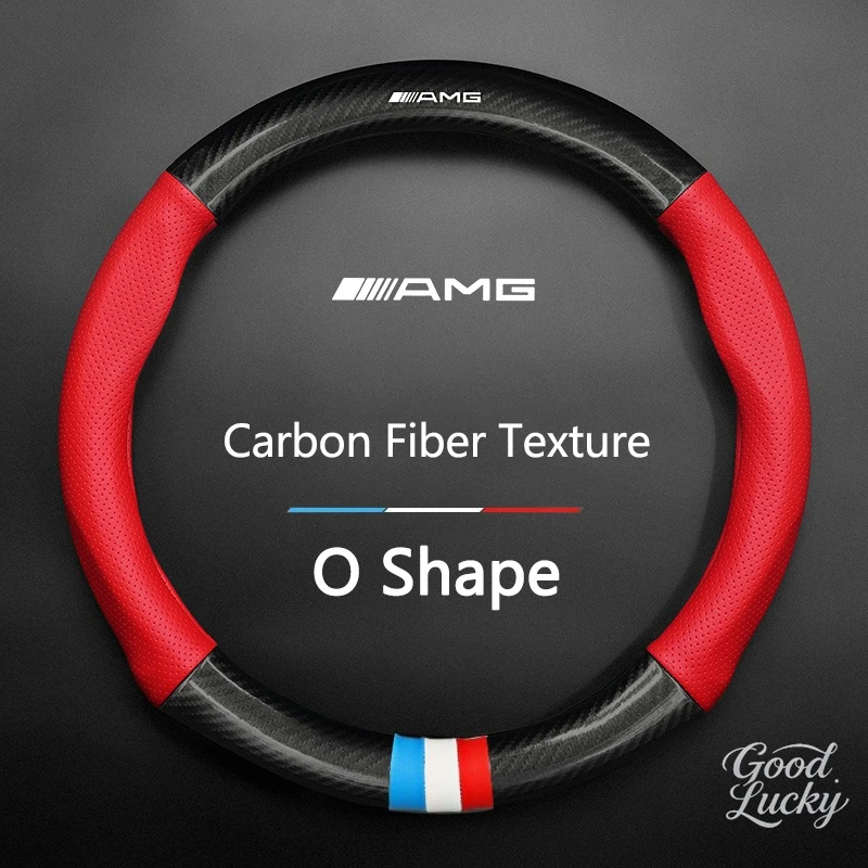 Leather Car LOGO Steering Wheel Cover Breathable Covers For Mercedes Benz AMG W203 W206 W220 W205 W211 W212 W201 W210W108
Leather Car LOGO Steering Wheel Cover Breathable Covers For Mercedes Benz AMG W203 W206 W220 W205 W211 W212 W201 W210W108