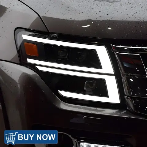 Montagem de faróis automáticos para mitsubishi pajero v93 v97 2009-2021 atualização led dinâmico 4 lente do projetor ferramenta acessórios do carro