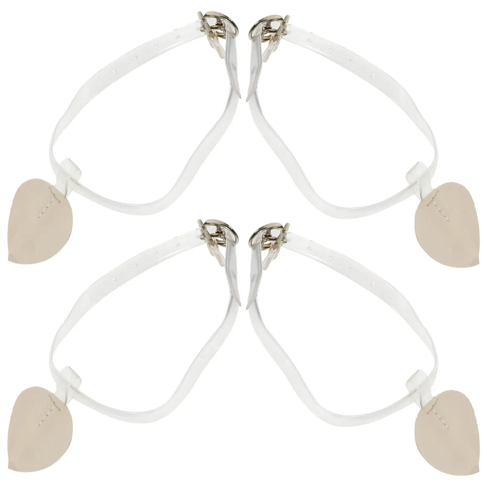 2 Pairs 4pcs High Heels Adjustable Shoelaces Transparent Belt Straps Fixing Laces Non Slip Anti Blister Heel Bands Foot Care
2 Pairs 4pcs High Heels Adjustable Shoelaces Transparent Belt Straps Fixing Laces Non Slip Anti Blister Heel Bands Foot Care
