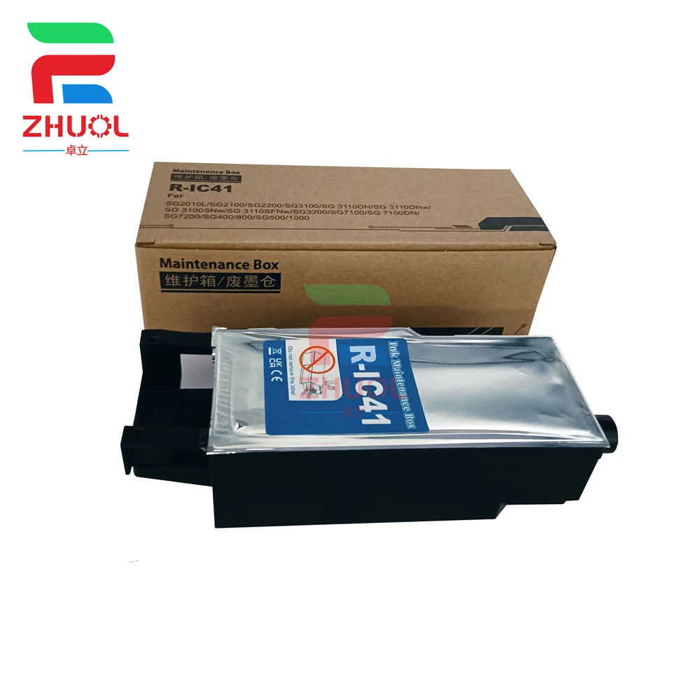 1X 405783 IC41 Waste Ink Container for RICOH SG2100 SG2110 SG3100 SG3110 SG3120 SG7100 SG400 SG500 SG800 SG1000
1X 405783 IC41 Waste Ink Container for RICOH SG2100 SG2110 SG3100 SG3110 SG3120 SG7100 SG400 SG500 SG800 SG1000