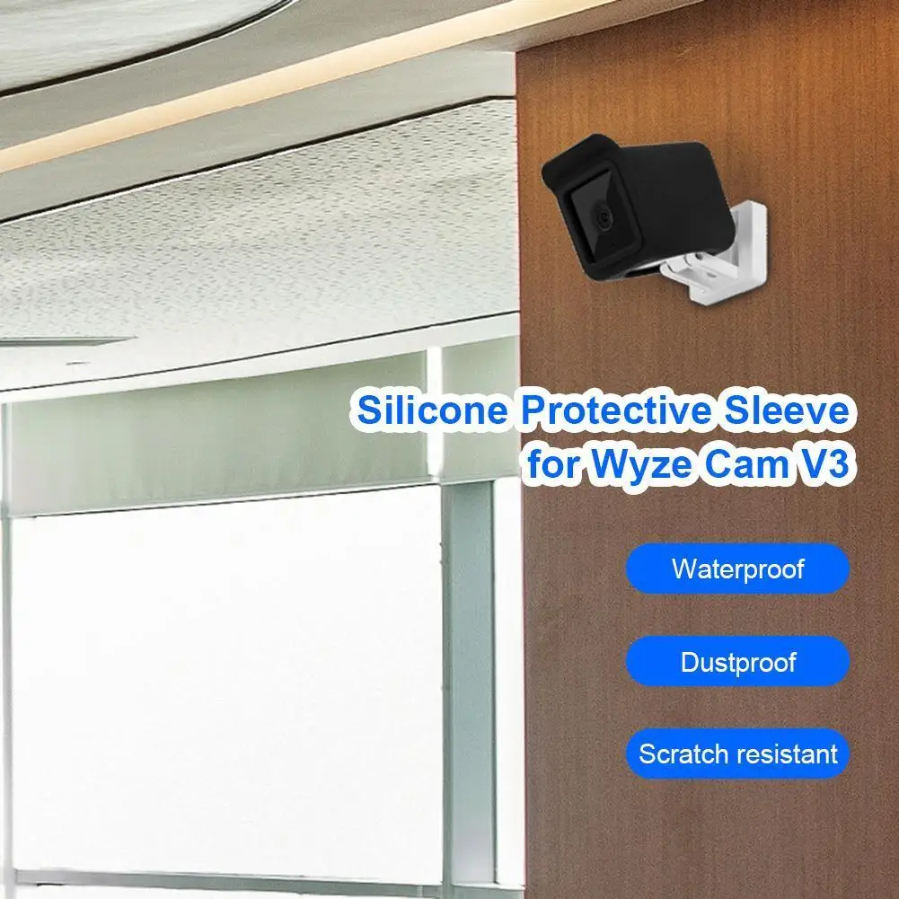 2pcs Surveillance Camera Waterproof Silicone Case Replacement for Wyze Cam V3 Security Camera Protective Cover
2pcs Surveillance Camera Waterproof Silicone Case Replacement for Wyze Cam V3 Security Camera Protective Cover