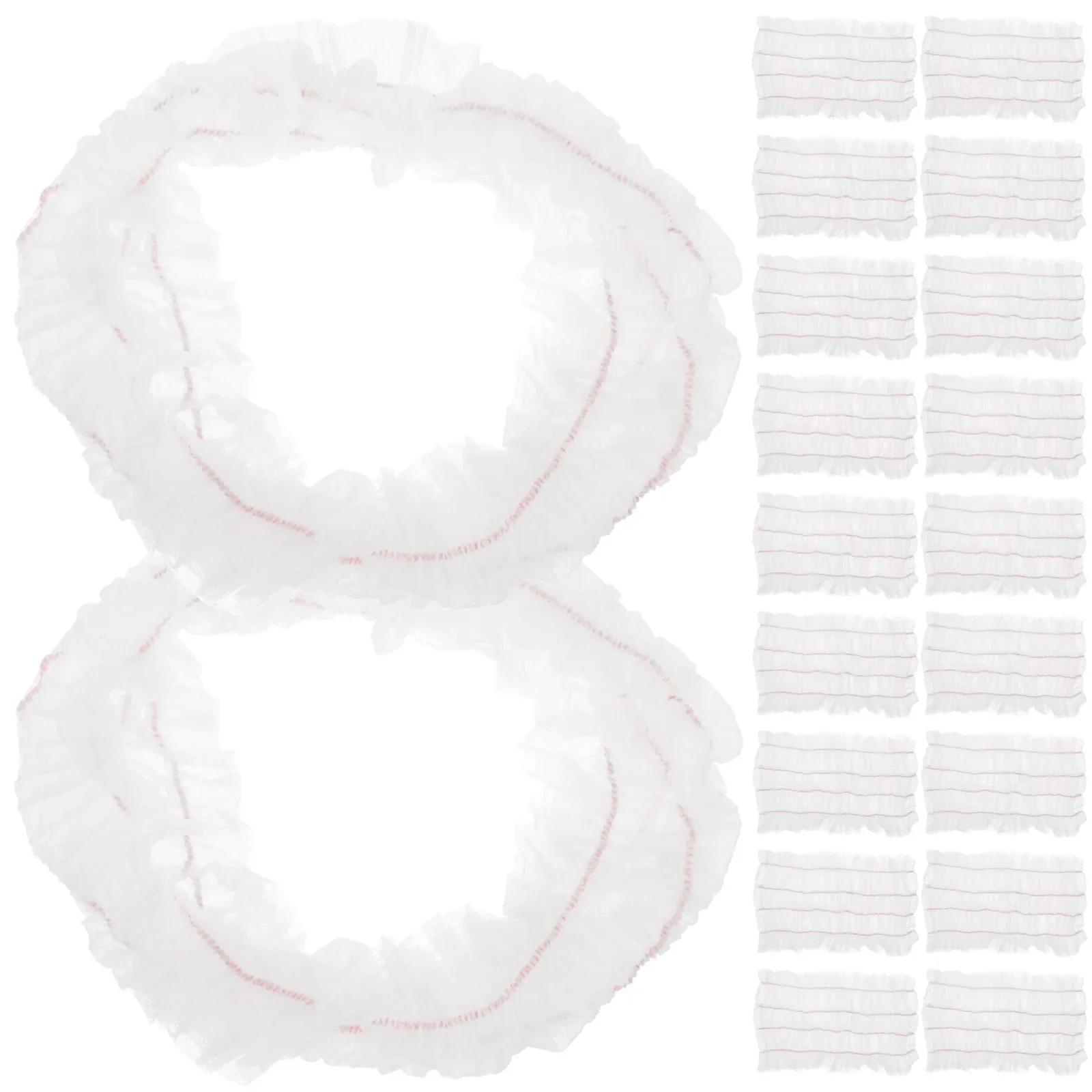 100pcs Non woven Hair Tie Headband for Spa Beauty Salon Skincare Makeup Face Washing Disposable Breathable Bonnets silk men
100pcs Non woven Hair Tie Headband for Spa Beauty Salon Skincare Makeup Face Washing Disposable Breathable Bonnets silk men
