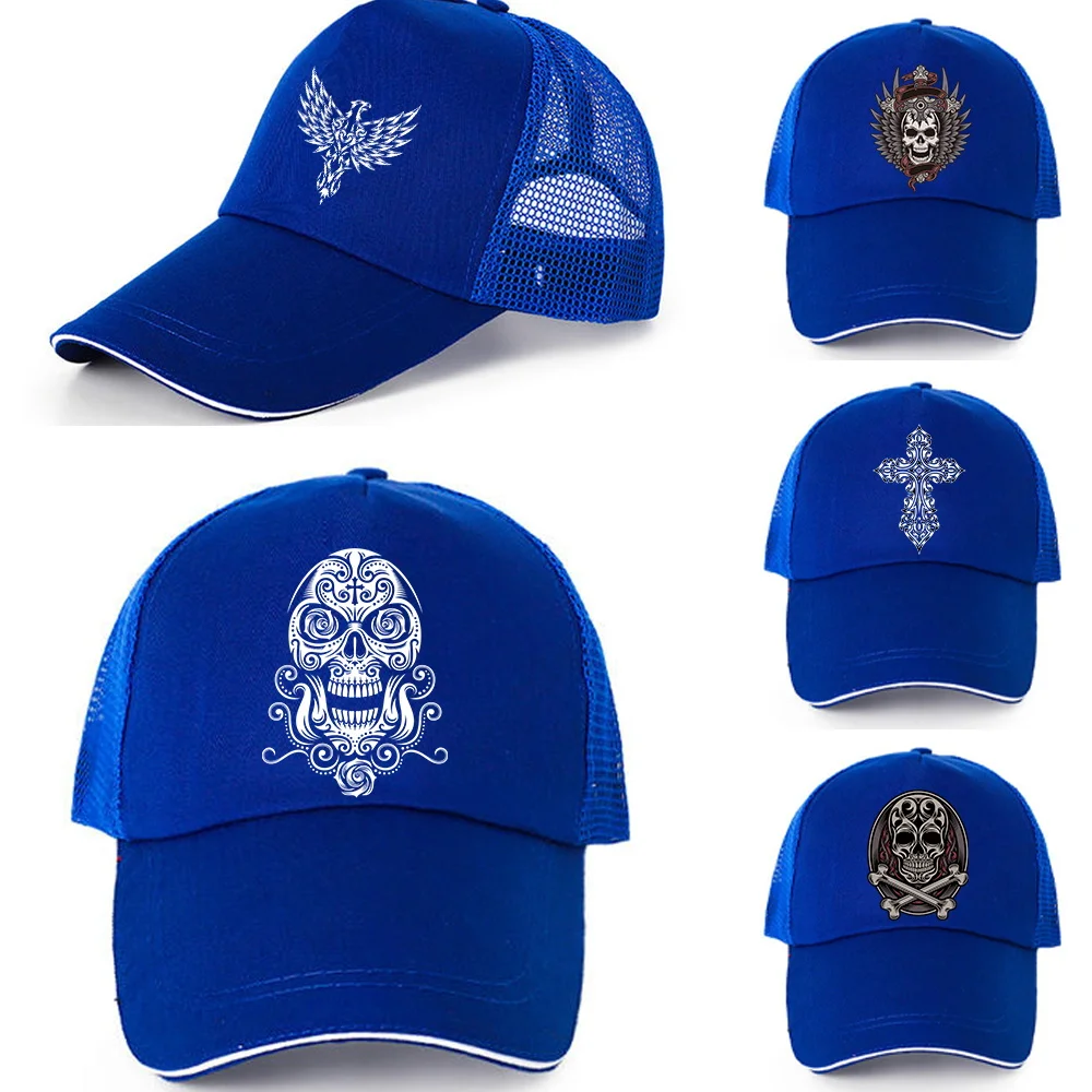 Fashion Baseball Caps Men Women Quick Dry Snapback Hats Summer Hip Hop Breathable Mesh Sun Hats Skull Pattern Unisex Cap
Fashion Baseball Caps Men Women Quick Dry Snapback Hats Summer Hip Hop Breathable Mesh Sun Hats Skull Pattern Unisex Cap