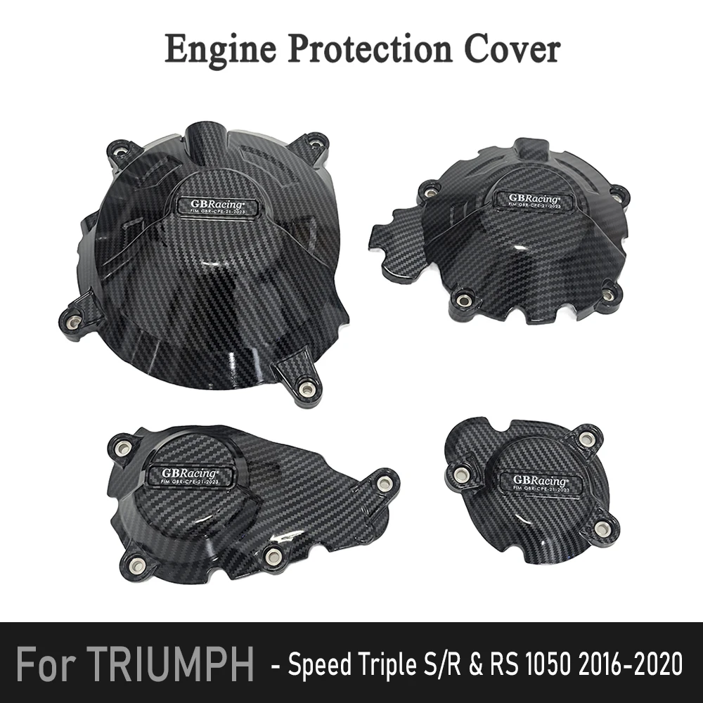For Triumph Speed Triple S R & RS 1050 2016, 2017, 2018, 2019, 2020, GBRacing Engine Protector Set – Clutch & Pulse Pump Covers
For Triumph Speed Triple S R & RS 1050 2016, 2017, 2018, 2019, 2020, GBRacing Engine Protector Set – Clutch & Pulse Pump Covers